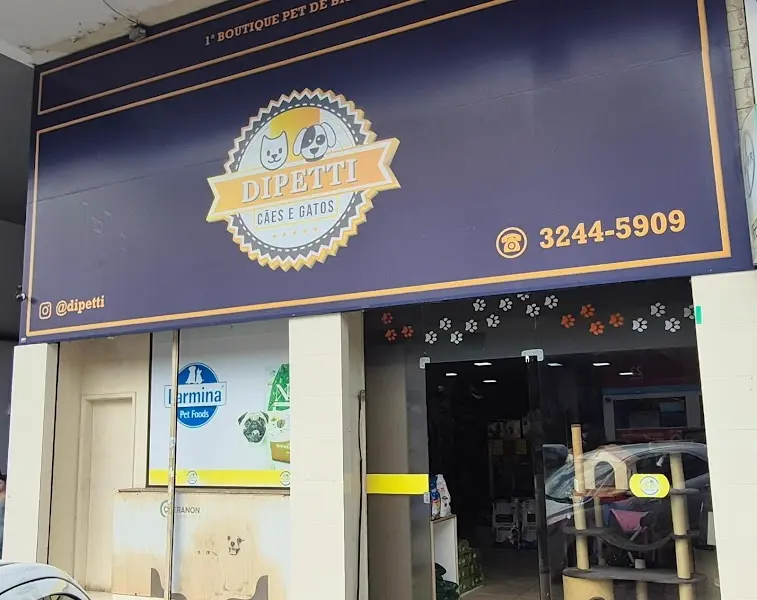 PET SHOP DI PETTI CÃES E GATOS EM BRASÍLIA - Anunciante do Grude.digital